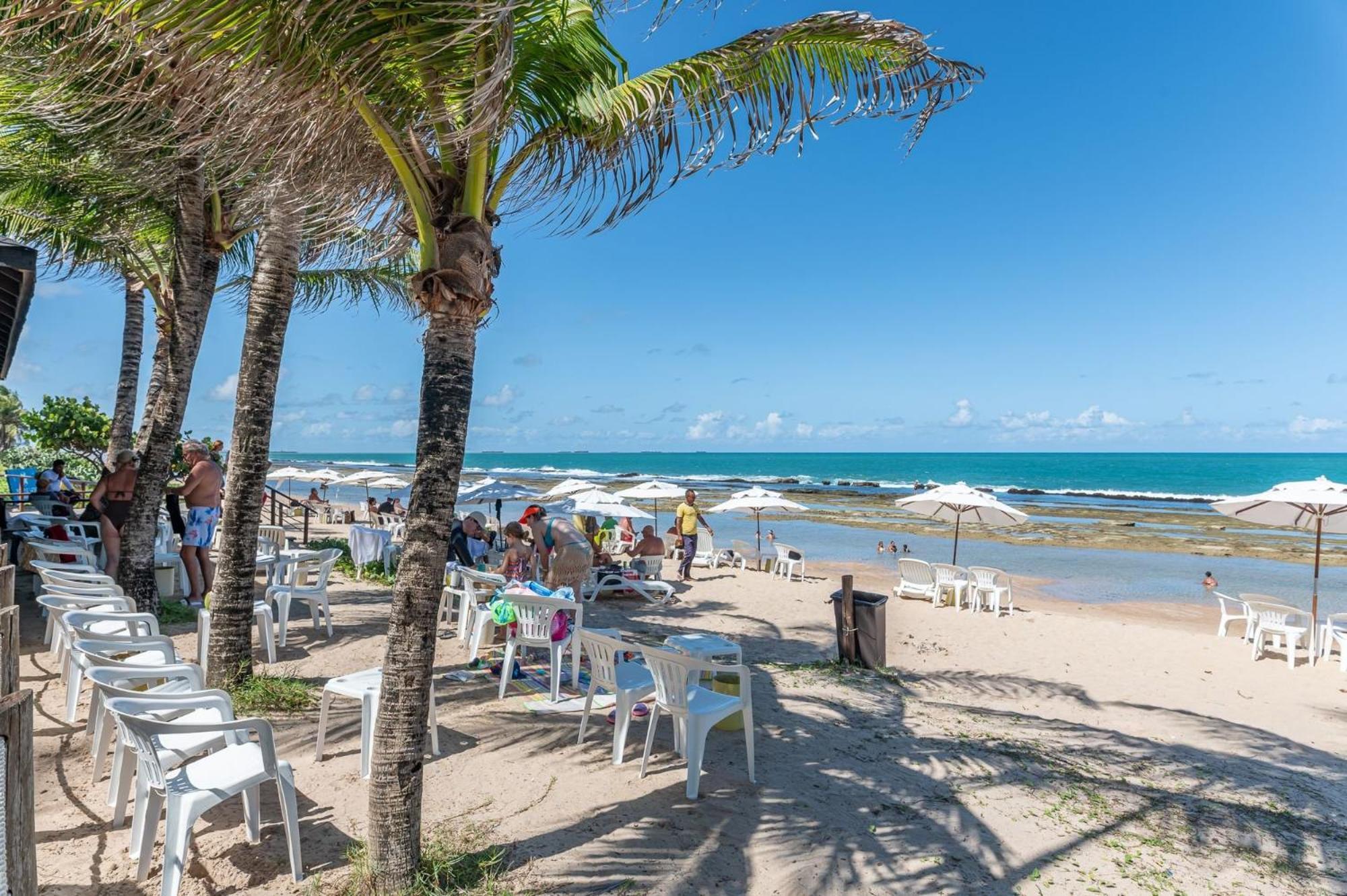 Pôrto das Galinhas Marulhos Suites Resort Muro Alto Beira Mar Por Brevelar מראה חיצוני תמונה